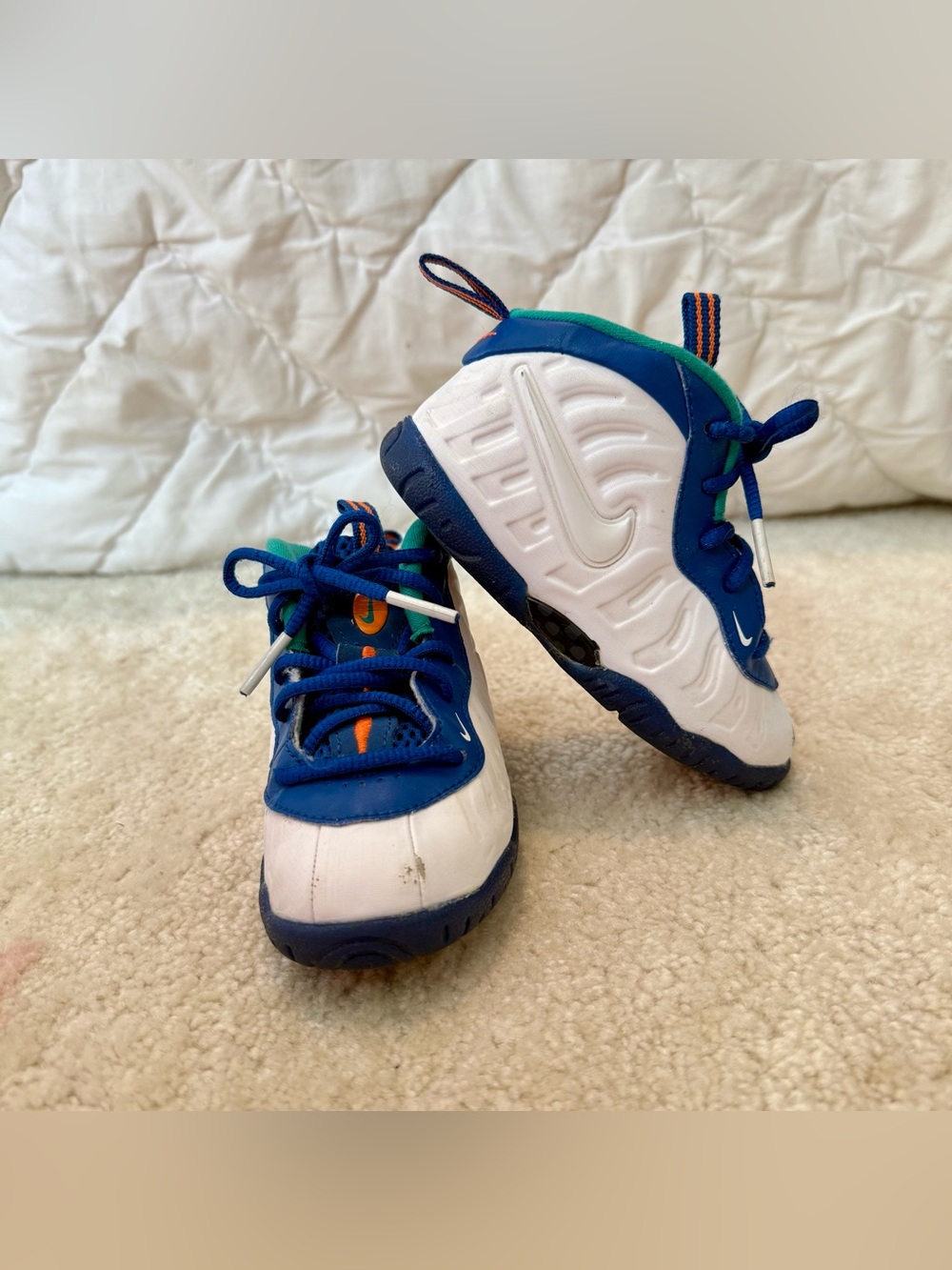 Nike Air Neptune Green Foamposite Pro Gym Blue 843769-404 (2018)